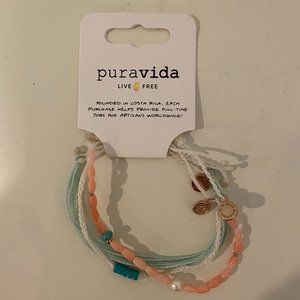Brand New Pura Vida Bracelet Set